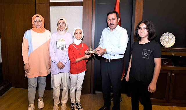 Karatay Kültür ve Sanat Akademisi öğrencileri Başkan Kılca ile buluştu