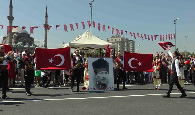 Kayseri'de 30 Ağustos coşkuyla kutlandı