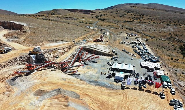 Kayseri'de tek, Türkiye'de sayılı olan konkasör tesisi açıldı
