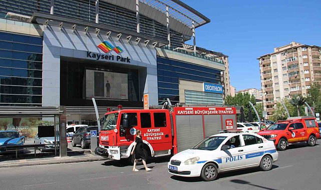 Kayseripark'ta Yangın