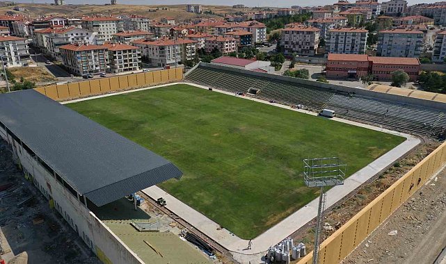 Keçiören'de Bağlum Stadı yenileniyor