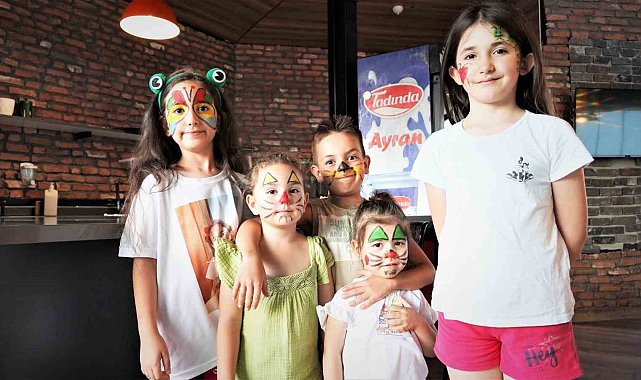 Keçiören'de çocuklar yüz boyama etkinliği gerçekleştirdi