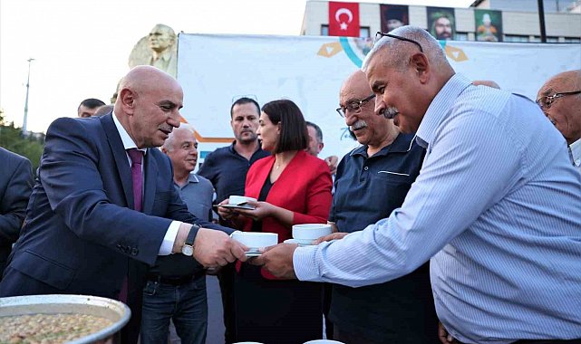 Keçiören'de Muharrem ayı dolayısıyla aşure ikramı yapıldı