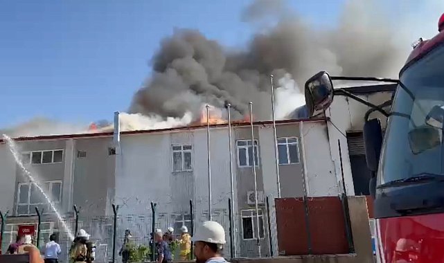 Kırıkkale'de CNC atölyesinde yangın: Çok sayıda itfaiye sevk edildi