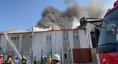 Kırıkkale'de CNC atölyesinde yangın: Çok sayıda itfaiye sevk edildi