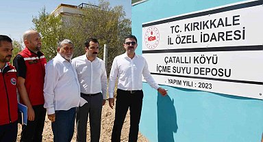 Kırıkkale'de yeni su depoları faaliyete geçirildi