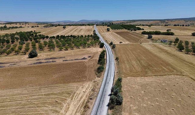 Konya Büyükşehir Bozkır-Harmanpınar Mahalle yolunu tamamladı