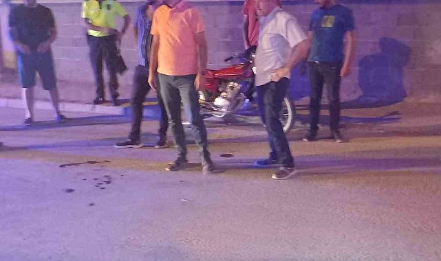Konya'da duvara çarpan motosiklet sürücüsü yaralandı