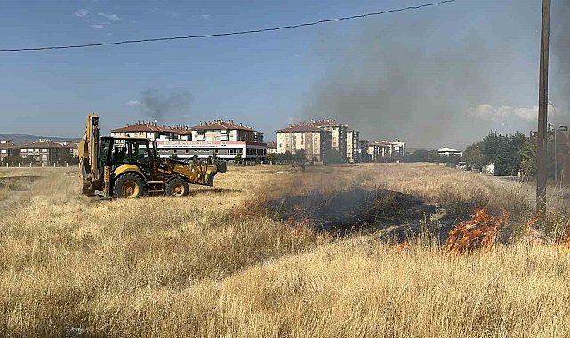 Korkutan yangın hayırsever operatör söndürüldü