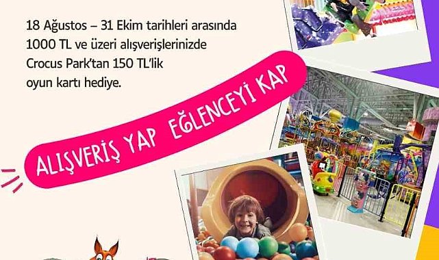 KUMSMALL'da Eğlenceli Alışveriş