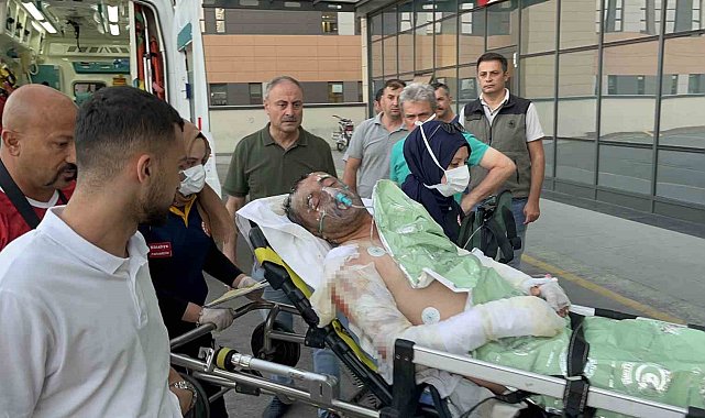 Kütahya'daki orman yangınında yaralanan işçiler Eskişehir Şehir Hastanesine sevk edildi