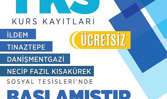 Melikgazi Belediyesi YKS kurs kayıtları başladı