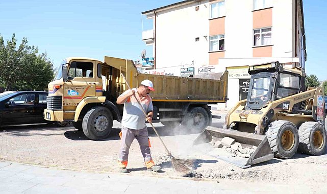 Melikgazi mahallelerde genel temizlik çalışmasına başladı