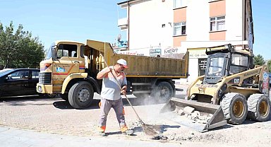 Melikgazi mahallelerde genel temizlik çalışmasına başladı
