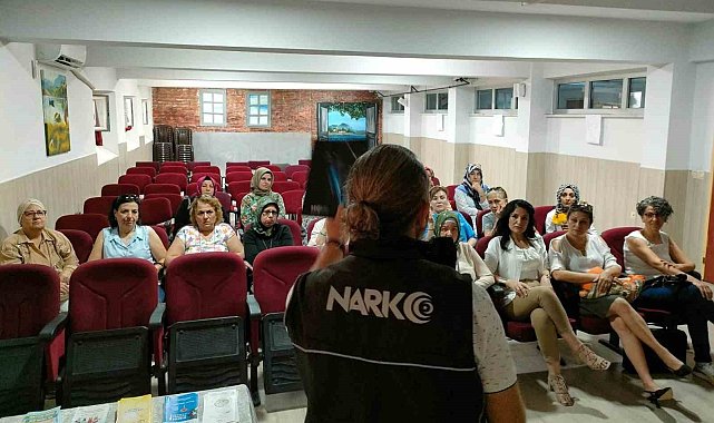 Mersin'de 'En iyi narkotik polisi: Anne' eğitimleri devam ediyor