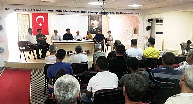 Mersin'de balıkçılar sezon öncesi bilgilendirildi