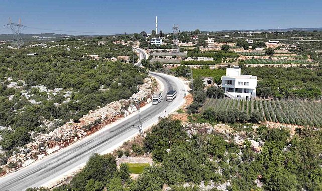 Mersin'de kırsal mahallelerin yol sorunu çözülüyor