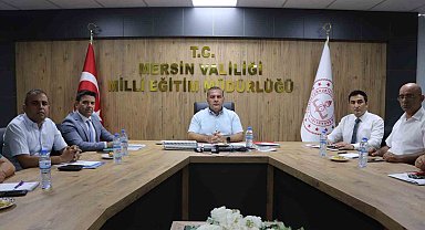 Mersin'de yeni eğitim öğretim yılı değerlendirme toplantısı yapıldı