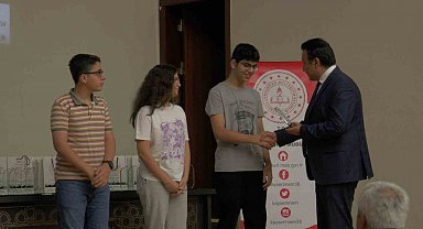 Milli eğitimden sınavlarda derece yapan öğrencilere hediye