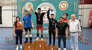 Milli Halterci Eray Çaylak Türkiye Şampiyonu oldu