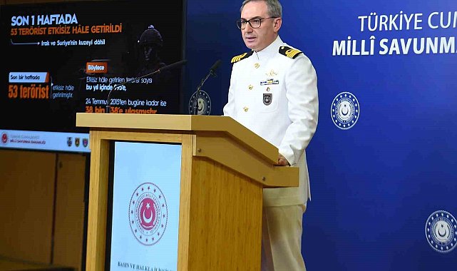 MSB: "Bölücü terör örgütü mensuplarınca açılan taciz ateşinde beş kahraman silah arkadaşımız şehit olmuştur"