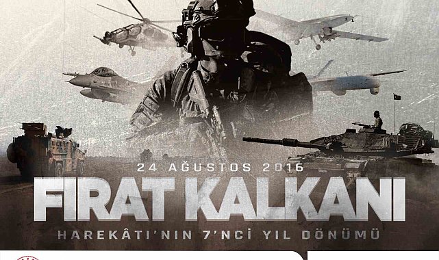 MSB: "Fırat Kalkanı Harekatı ile 4 binden fazla teröristi etkisiz hale getiren Türk Silahlı Kuvvetlerimizi ve kahraman Mehmetçiğimizi gururla selamlıyoruz"