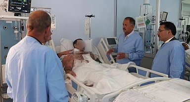 Müdahale ettiği olayda tüfekle vurulan polisin tedavisi sürüyor