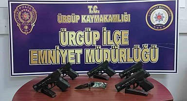 Nevşehir'de silah ticareti yapan 6 şahıs gözaltına alındı