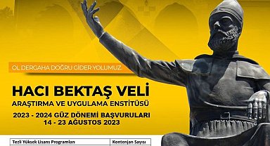 NEVÜ Hacı Bektaş Veli Araştırma ve Uygulama Enstitüsü Öğrenci Alacak