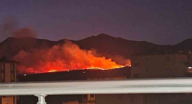 Niğde'de çıkan yangında 500 hektar mera alanı zarar gördü