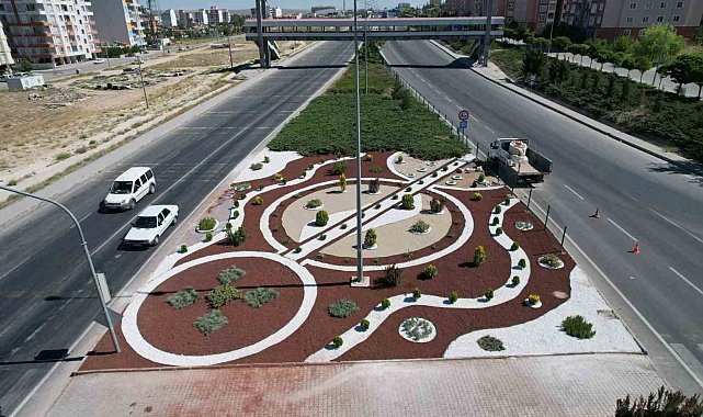 Niğde'de şehir girişleri güzelleştiriliyor