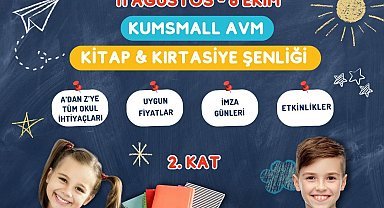 Okul Alışverişi KUMSMALL AVM'de Yapılır