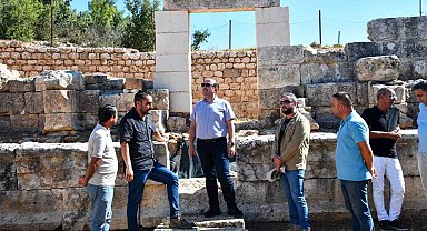 Olba Antik Kenti'nde tarih gün yüzüne çıkartılıyor