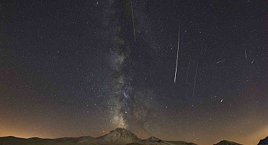 Perseid Meteor Yağmuru Erciyes'te görüntülendi