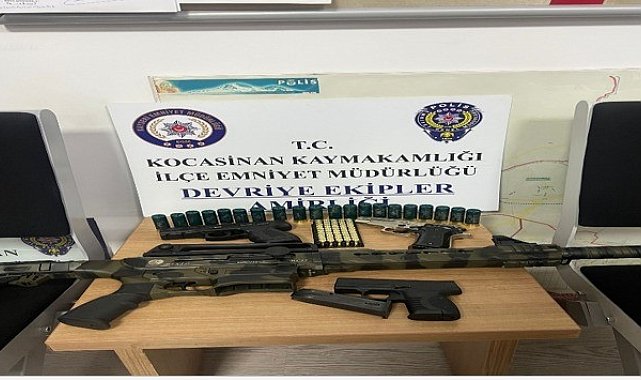 Polis, düğün ve toplu eğlencelerde denetim yaptı, çok sayıda silah ele geçirildi