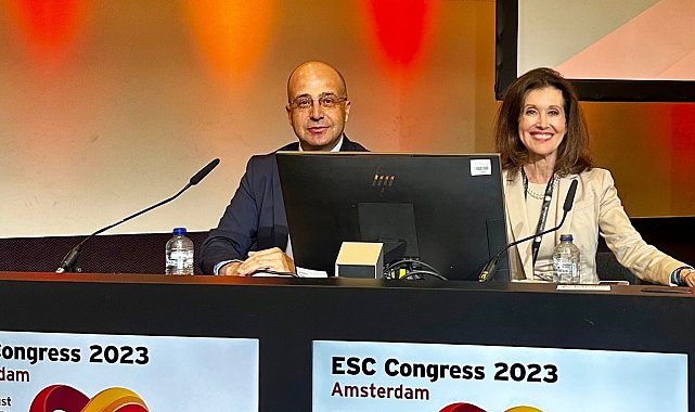 Prof. Dr. Bülent Görenek Avrupa Kardiyoloji Kongresi'ne katıldı
