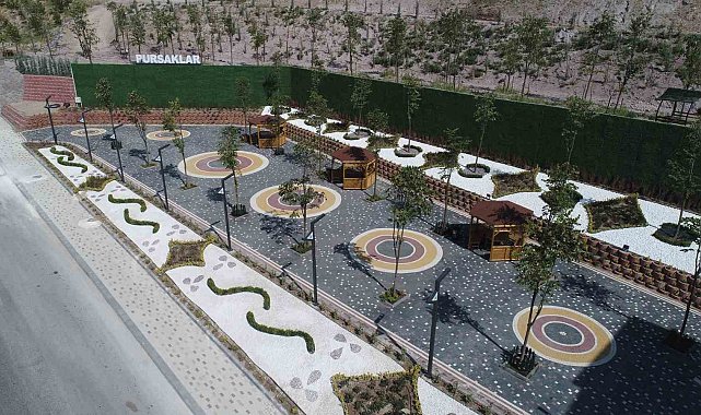 Pursaklar Belediyesinden ilçe girişine estetik dokunuş