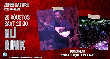 Pursaklar'da Ali Kınık konseri düzenlenecek