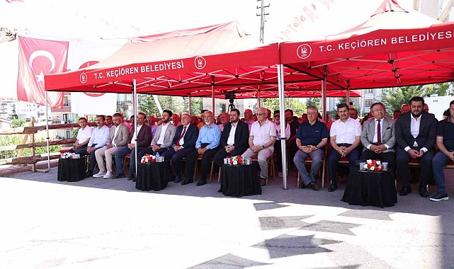 Rahman Camii'nin temelleri Keçiören'de atıldı
