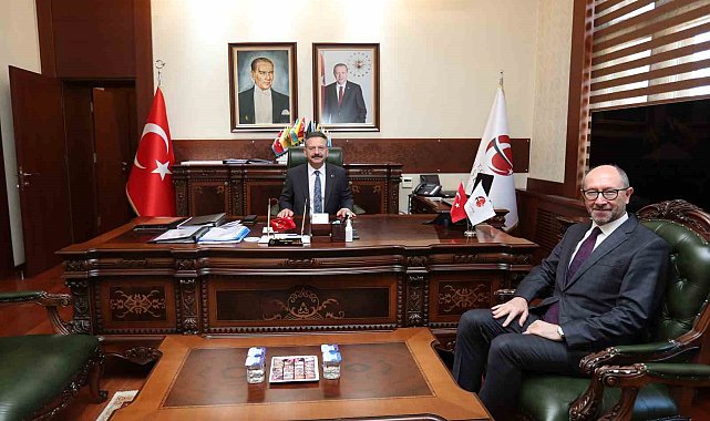 Rektör Erdal'dan Eskişehir Valisi Aksoy'a ziyaret