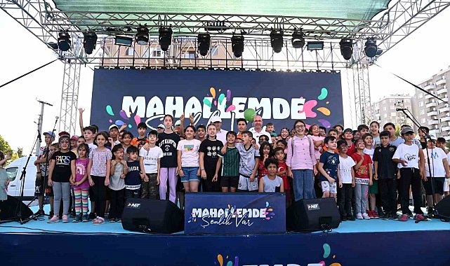 Selçuklu'da "Mahallemde Şenlik Var" etkinlikleri sürüyor