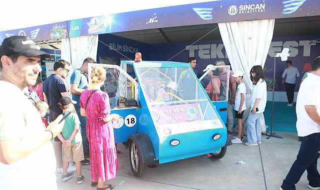 Sincan Belediyesi TEKNOFEST'te yerini aldı