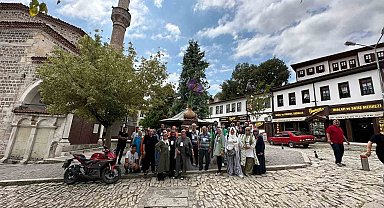 Sincan Belediyesinin Kapadokya'ya gönderdiği vatandaşlar bölgeye hayran kaldı
