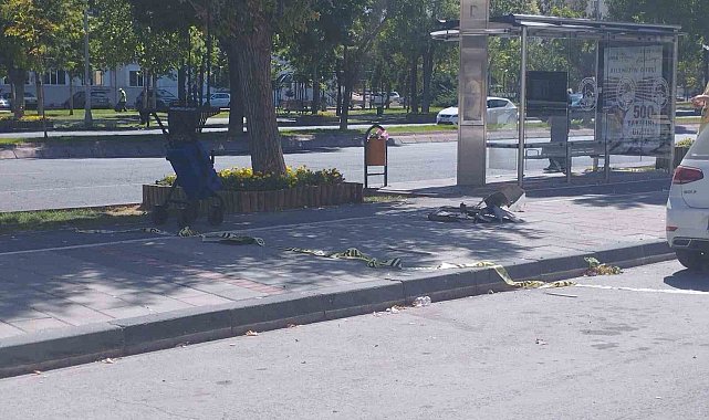 Şüpheli bavul fünye ile patlatıldı