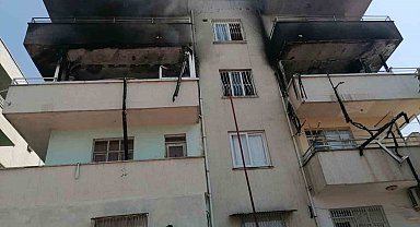 Tarsus'ta ev yangını