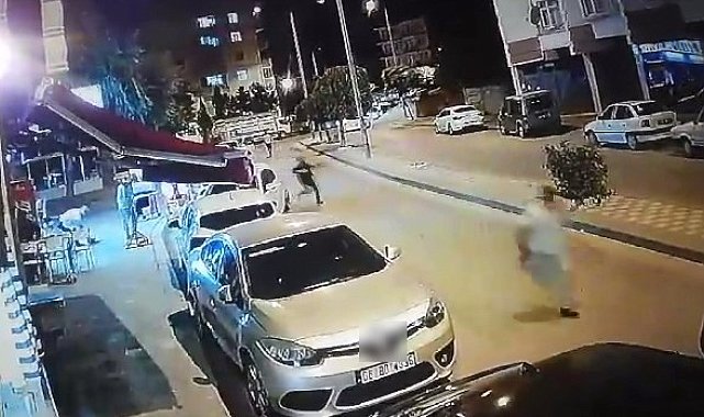 Tartıştığı kişileri tüfekle kovaladı