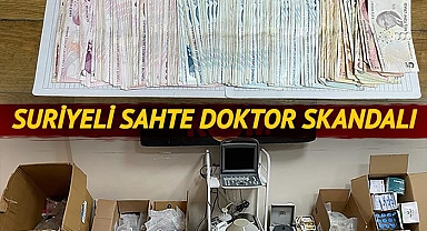 Tedaviye yabancı uyrukluların gittiği iş yerinde skandal! Diplomasız Suriyeliler tıbbi müdahalede bulunuyordu, baskında ele geçirilenler şoke etti