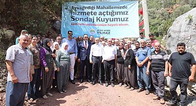 Toroslar'da açılan sondaj kuyusu üreticileri sevindirdi