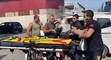 Trafik kazasında 2 kız çocuğu yaralandı