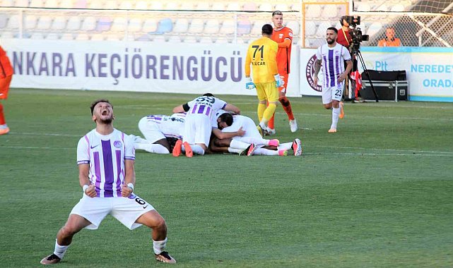 Trendyol 1. Lig: Ankara Keçiörengücü: 1 - Adanaspor:0